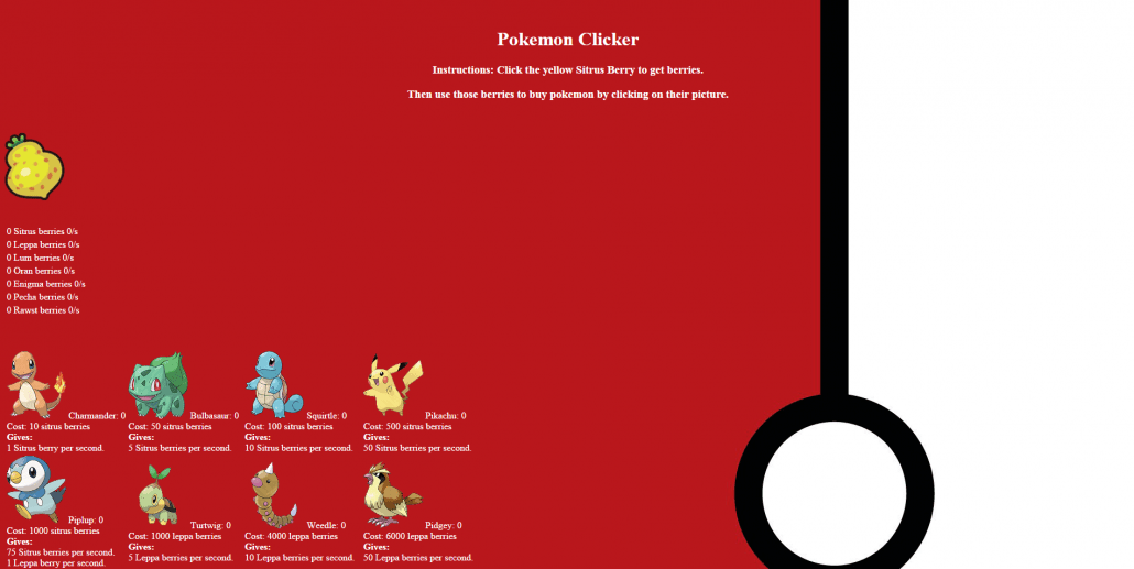 Pokemon Clicker link