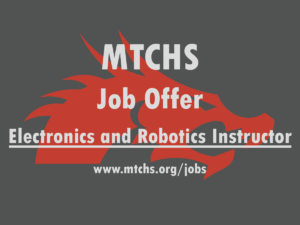 Electronics and Robotics Instructor Job Opening
